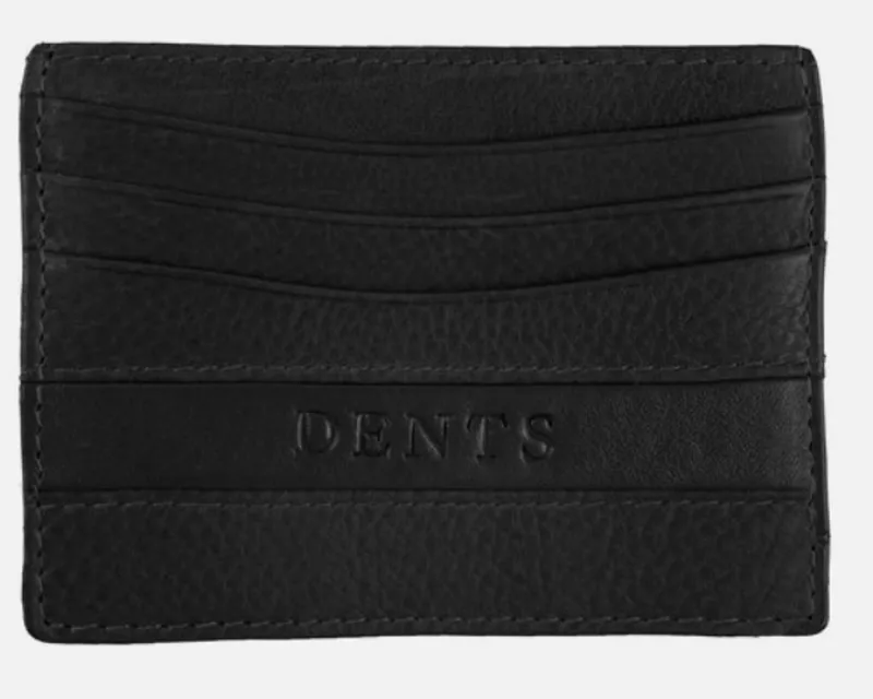Dents Clyde Credit Card Holder Black 23-5555